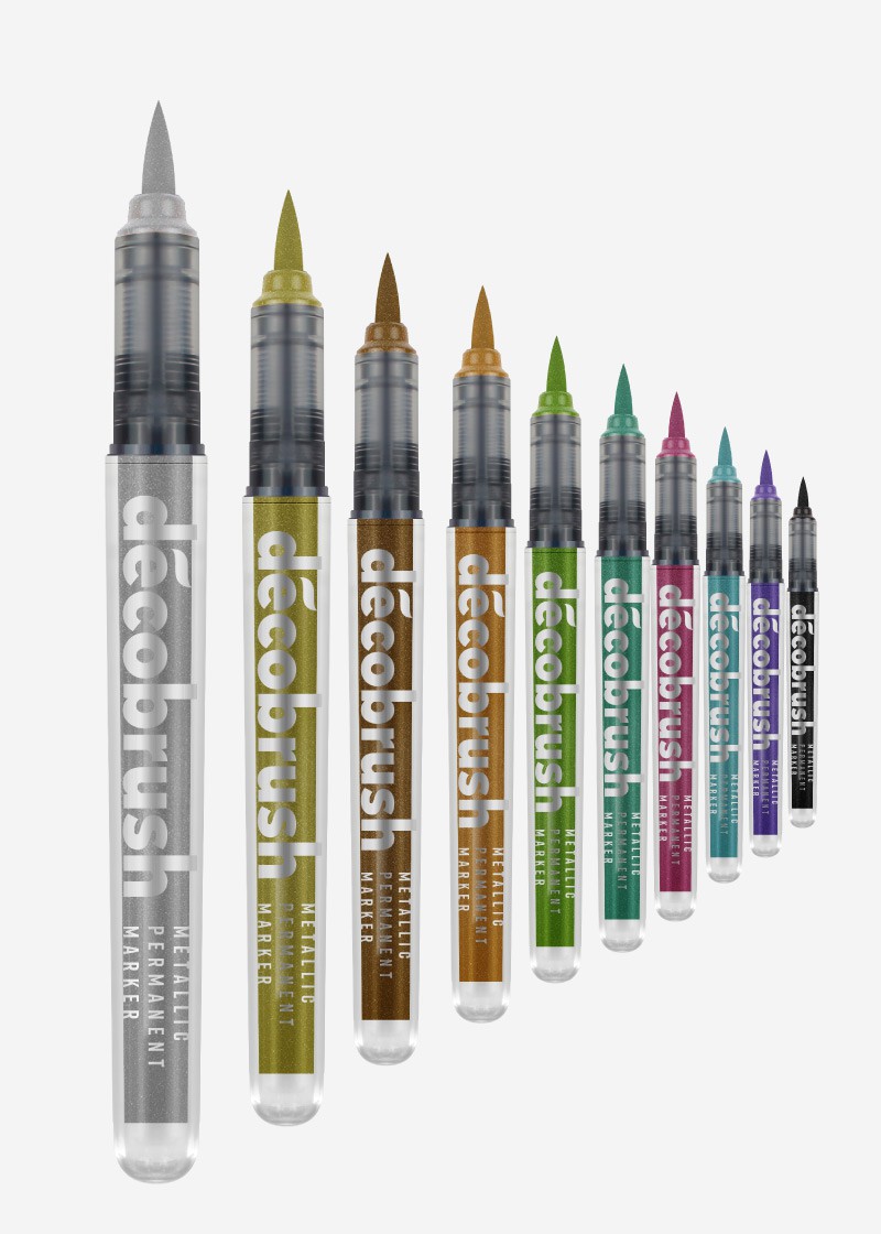 Buy Glitter Marker Pens, Acrylic Scrapbook Pens for Writing, Calligraphy  (14 Colors) Online at desertcartKUWAIT